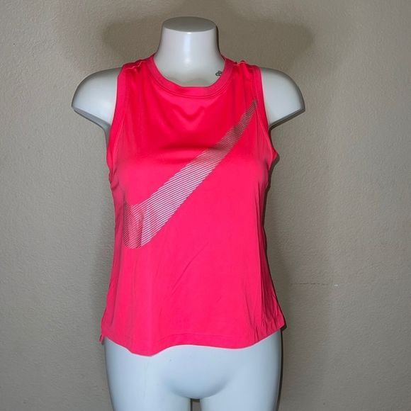 Running Tank Nike Dri fit Racerback small Neon Pink Dri fit - Picture 1 of 5
